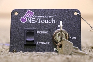 USED MOTORHOME CAREFREE 12V ONE-TOUCH SWITCH PANEL FOR SALE
