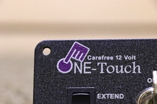 USED MOTORHOME CAREFREE 12V ONE-TOUCH SWITCH PANEL FOR SALE