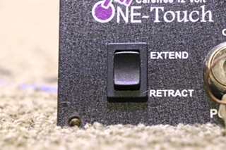 USED MOTORHOME CAREFREE 12V ONE-TOUCH SWITCH PANEL FOR SALE