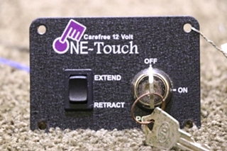 USED MOTORHOME CAREFREE 12V ONE-TOUCH SWITCH PANEL FOR SALE