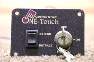 USED RV/MOTORHOME 12 VOLT CAREFREE ONE-TOUCH SWITCH PANEL FOR SALE