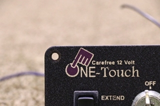USED RV/MOTORHOME 12 VOLT CAREFREE ONE-TOUCH SWITCH PANEL FOR SALE