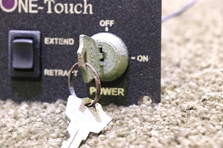 USED RV/MOTORHOME 12 VOLT CAREFREE ONE-TOUCH SWITCH PANEL FOR SALE