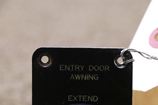 USED ENTRY DOOR AWNING EXTEND/RETRACT SWITCH PANEL RV PARTS FOR SALE