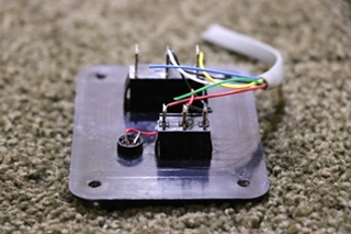 USED CAREFREE 12V ONE-TOUCH REMOTE PLUS AUTO RETRACT SWITCH PANEL MOTORHOME PARTS FOR SALE