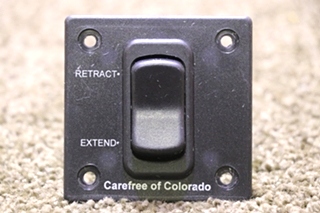 USED CAREFREE OF COLORADO RETRACT / EXTEND SWITCH PANEL RV/MOTORHOME PARTS FOR SALE