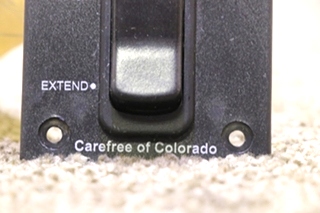 USED RV RETRACT / EXTEND CAREFREE OF COLORADO AWNING SWITCH PANEL FOR SALE