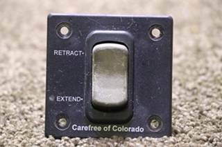 USED MOTORHOME CAREFREE OF COLORADO RETRACT / EXTEND AWNING SWITCH PANEL FOR SALE