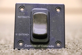 USED MOTORHOME CAREFREE OF COLORADO RETRACT / EXTEND AWNING SWITCH PANEL FOR SALE