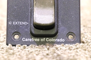 USED MOTORHOME CAREFREE OF COLORADO RETRACT / EXTEND AWNING SWITCH PANEL FOR SALE