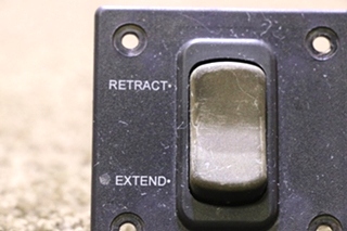 USED MOTORHOME CAREFREE OF COLORADO RETRACT / EXTEND AWNING SWITCH PANEL FOR SALE