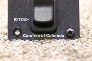 USED RV/MOTORHOME RETRACT / EXTEND CAREFREE OF COLORADO SWITCH PANEL FOR SALE