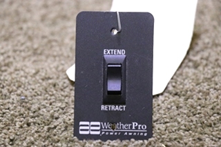 USED AE WEATHERPRO POWER AWNING EXTEND/RETRACT SWITCH PANEL RV PARTS FOR SALE