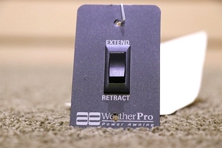 USED AE WEATHERPRO POWER AWNING EXTEND/RETRACT SWITCH PANEL RV PARTS FOR SALE