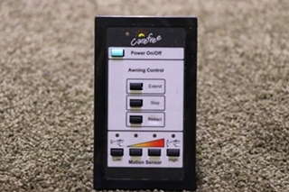USED RV CAREFREE POWER / AWNING CONTROL / MOTION SENSOR CONTROL PANEL FOR SALE