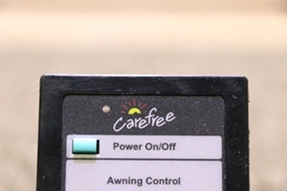 USED RV CAREFREE POWER / AWNING CONTROL / MOTION SENSOR CONTROL PANEL FOR SALE