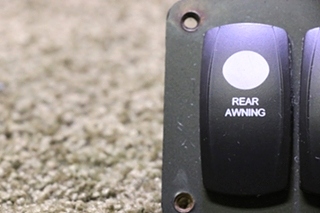 USED MOTORHOME REAR & FRONT AWNING SWITCH PANEL FOR SALE