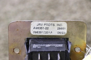 USED MOTORHOME AWNING OUT/IN & PATION/DOOR AWNING SWITCH PANEL FOR SALE