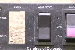 USED CAREFREE OF COLORADO SWITCH PANEL MOTORHOME PARTS FOR SALE