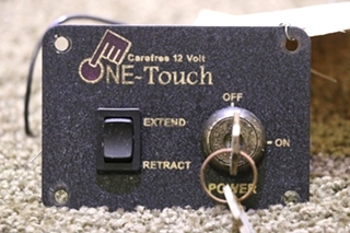 USED CAREFREE 12V ONE-TOUCH SWITCH PANEL RV/MOTORHOME PARTS FOR SALE