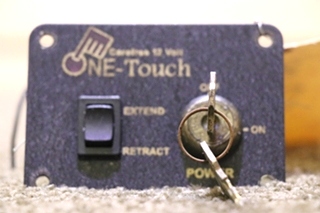 USED CAREFREE 12V ONE-TOUCH SWITCH PANEL RV/MOTORHOME PARTS FOR SALE