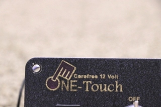 USED CAREFREE 12V ONE-TOUCH SWITCH PANEL RV/MOTORHOME PARTS FOR SALE