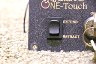 USED CAREFREE 12V ONE-TOUCH SWITCH PANEL RV/MOTORHOME PARTS FOR SALE