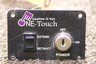 USED RV CAREFREE 12V ONE - TOUCH SWITCH PANEL FOR SALE