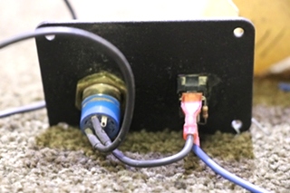 USED 12 VOLT CAREFREE ONE-TOUCH SWITCH PANEL RV PARTS FOR SALE