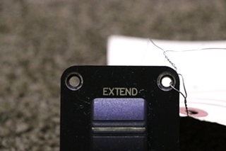 USED AWNING EXTEND / RETRACT SWITCH PANEL MOTORHOME PARTS FOR SALE