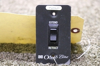 USED 3109689.004 AE OASIS ELITE EXTEND / RETRACT SWITCH PANEL RV PARTS FOR SALE