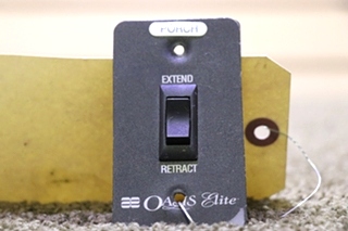 USED 3109689.004 AE OASIS ELITE EXTEND / RETRACT SWITCH PANEL RV PARTS FOR SALE
