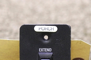 USED 3109689.004 AE OASIS ELITE EXTEND / RETRACT SWITCH PANEL RV PARTS FOR SALE