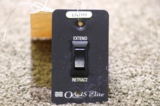USED AE OASIS ELITE 3109689.004 EXTEND / RETRACT SWITCH PANEL MOTORHOME PARTS FOR SALE