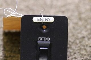 USED AE OASIS ELITE 3109689.004 EXTEND / RETRACT SWITCH PANEL MOTORHOME PARTS FOR SALE