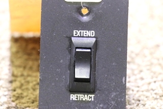 USED AE OASIS ELITE 3109689.004 EXTEND / RETRACT SWITCH PANEL MOTORHOME PARTS FOR SALE