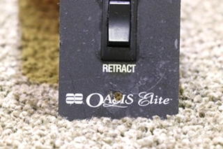 USED AE OASIS ELITE 3109689.004 EXTEND / RETRACT SWITCH PANEL MOTORHOME PARTS FOR SALE