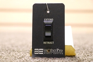 USED AE WEATHERPRO POWER AWNING EXTEND/RETRACT SWITCH PANEL RV/MOTORHOME PARTS FOR SALE