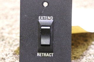 USED RV DOMETIC AE WEATHERPRO POWER AWNING EXTEND/RETRACT SWITCH PANEL FOR SALE