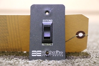 USED AE WEATHERPRO POWER AWNING EXTEND/RETRACT SWITCH PANEL RV PARTS FOR SALE