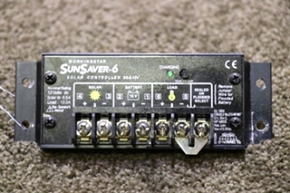 USED RV/MOTORHOME SUNSAVER-6 SOLAR CONTROLLER SS-6-12V FOR SALE