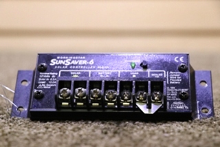 USED RV/MOTORHOME SUNSAVER-6 SOLAR CONTROLLER SS-6-12V FOR SALE