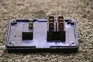 USED BLACK FAN-TASTIC VENT SWITCH PANEL RV/MOTORHOME PARTS FOR SALE