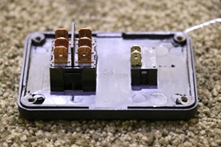 USED BLACK FAN-TASTIC VENT SWITCH PANEL RV/MOTORHOME PARTS FOR SALE