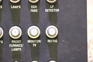USED MOTORHOME HOUSE 12V CIRCUIT BREAKERS FOR SALE