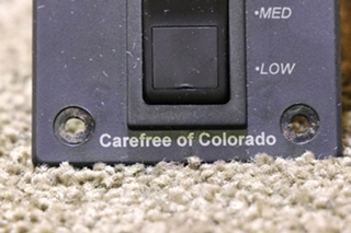 USED RV CAREFREE OF COLORADO WIND SPEED SWITCH PANEL FOR SALE