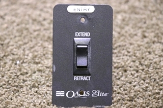 USED 3109689.004 AE OASIS ELITE EXTEND / RETRACT SWITCH PANEL RV/MOTORHOME PARTS FOR SALE