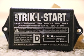 USED RV/MOTORHOME 156431-01-000 ULTRA TRIK-L-START BATTERY CHARGER / MAINTAINER FOR SALE