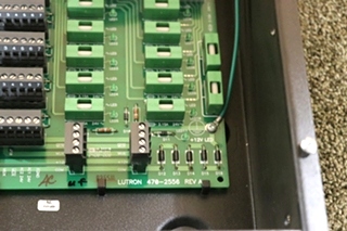 USED RV/MOTORHOME LUTRON SIVO1A QED SVQ-10-PNL 10 OUTPUT CONTROL PANEL FOR SALE