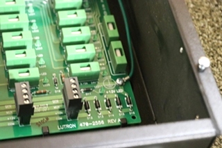 LUTRON SVQ-10-PNK SIVOIA QED 10 OUTPUT CONTROL PANEL RV PARTS FOR SALE